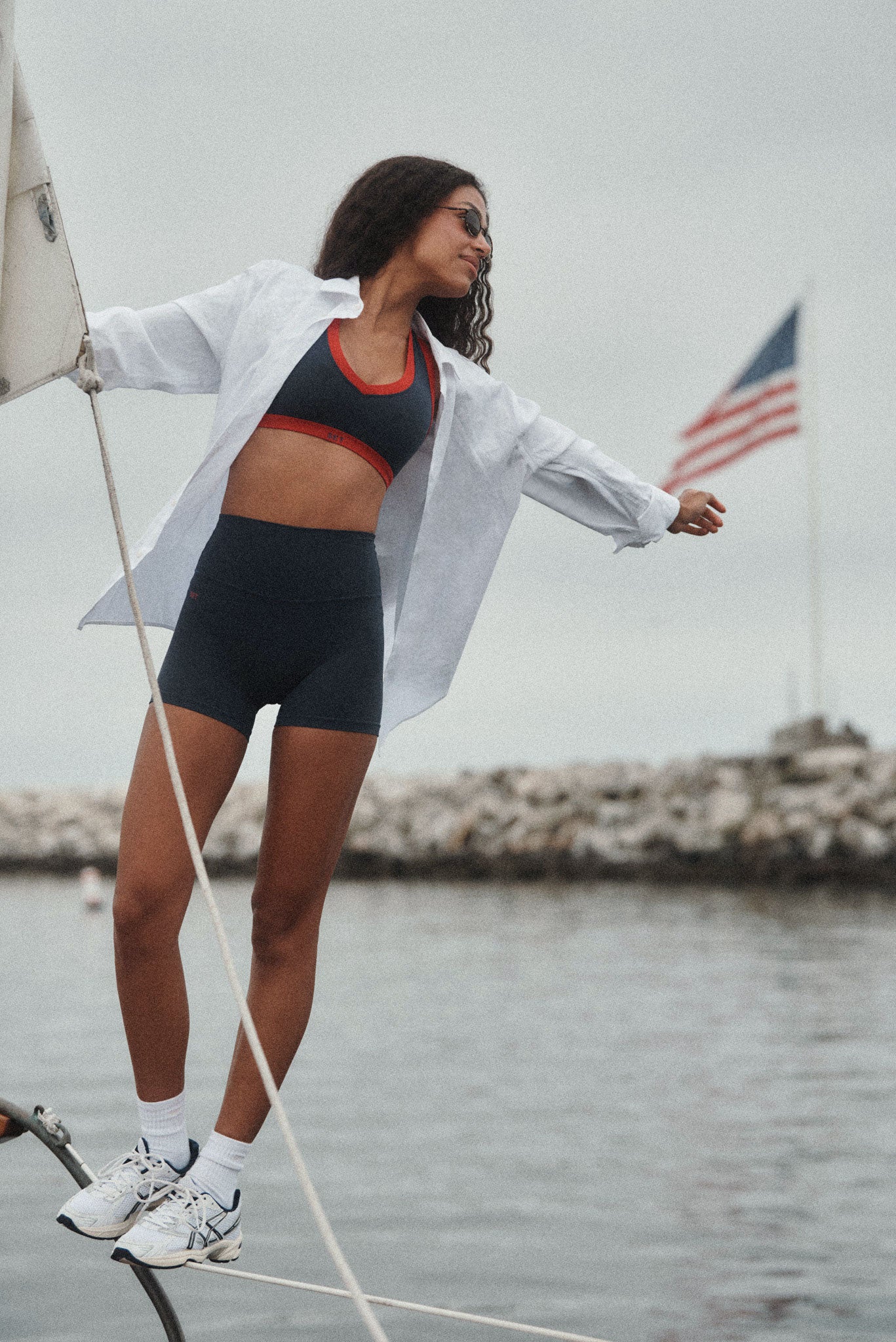 AIRLUXE BREATHE SHORTS - ANCHOR - Image 2