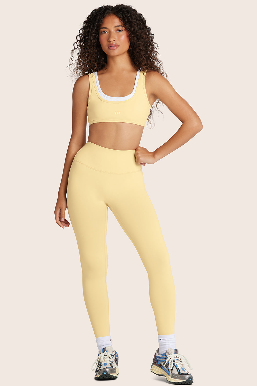 AIRLUXE BREATHE HIGH-RISE LEGGINGS - BUTTER - Image 2
