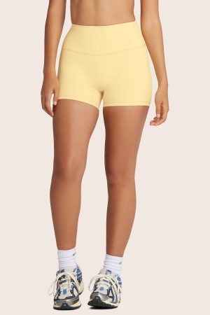 AIRLUXE BREATHE SHORTS - BUTTER