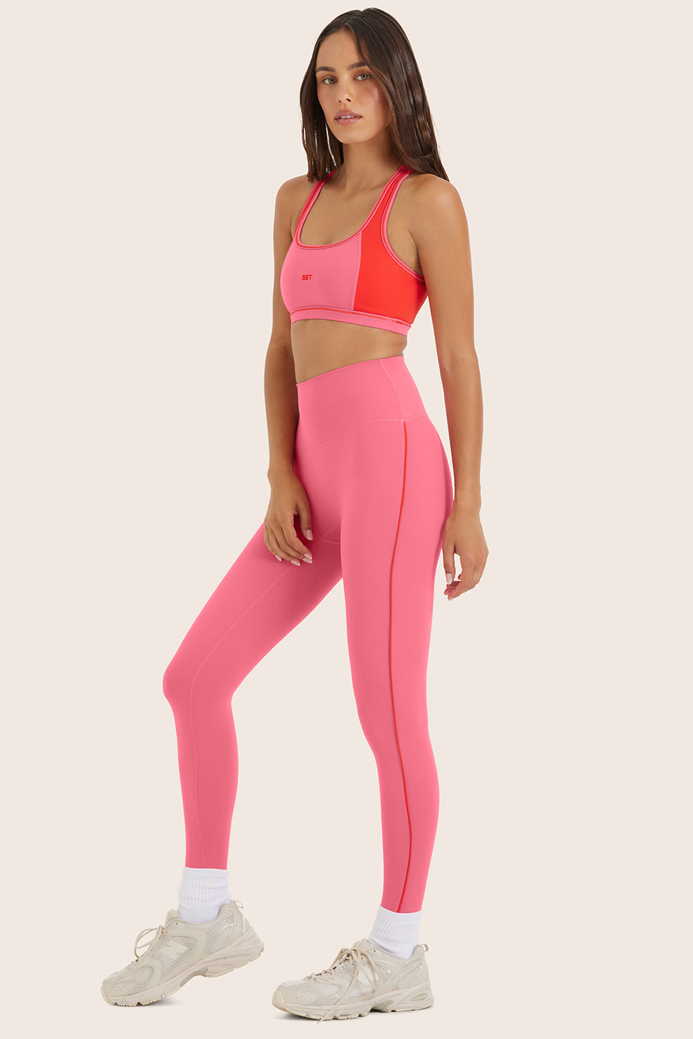 SPORTBODY® (BLOOPERS) SPORTY PIPE LEGGINGS - LOTUS - Image 3