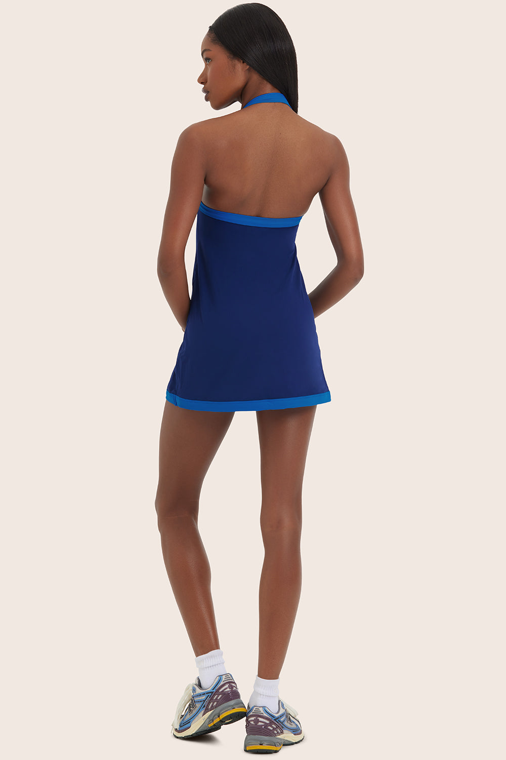 SPORTBODY® SPORTY HALTER DRESS - GECKO - Image 4