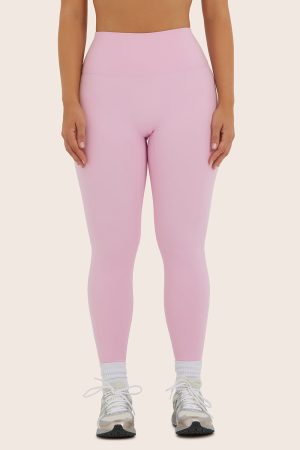 SPORTBODY? SPORTY HIGH-RISE LEGGINGS - PRIMROSE