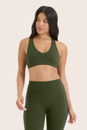 SPORTBODY? SPORTY VAULT BRA - OAK