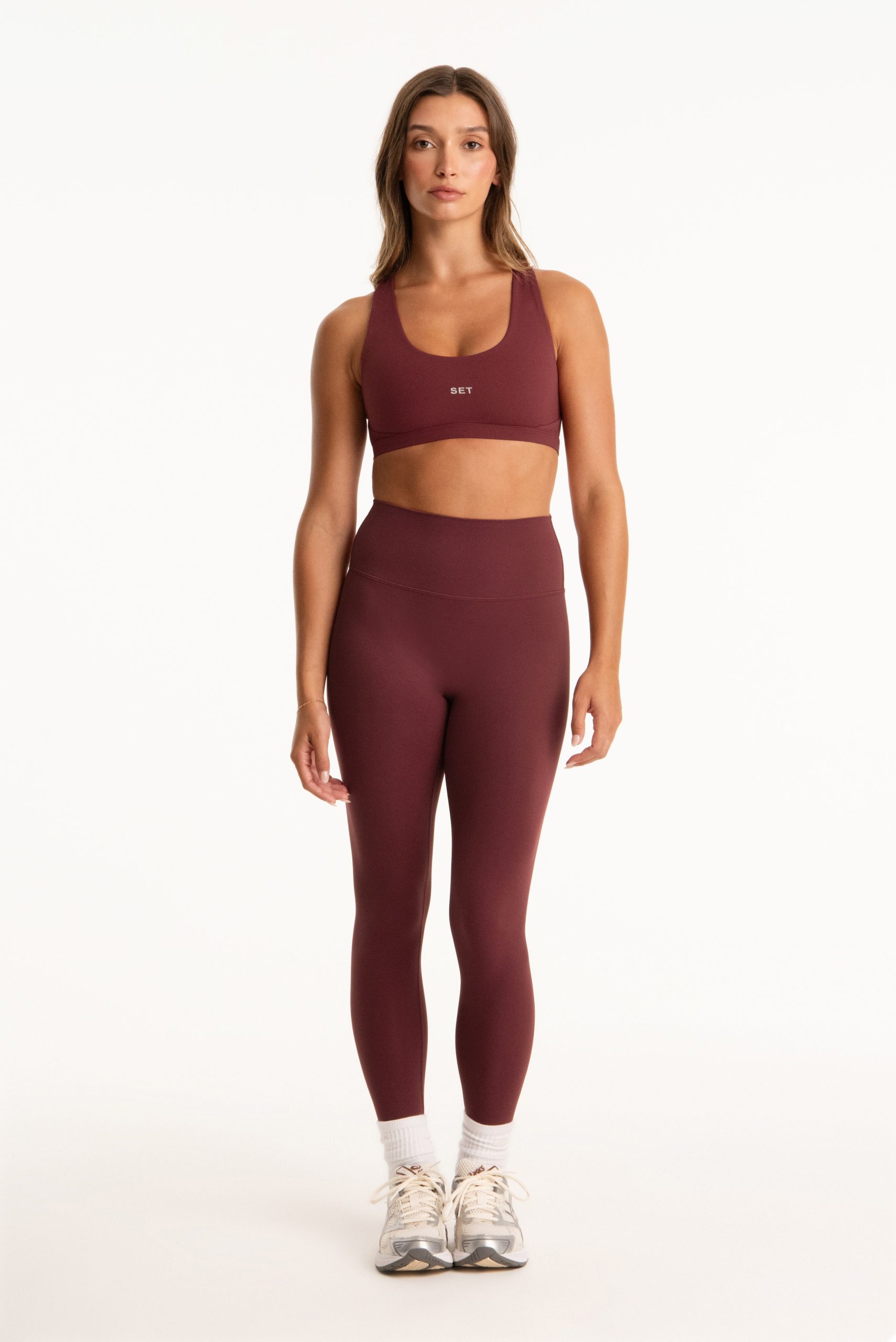 AIRLUXE BREATHE PARKE POSE BRA - RHUBARB - Image 3