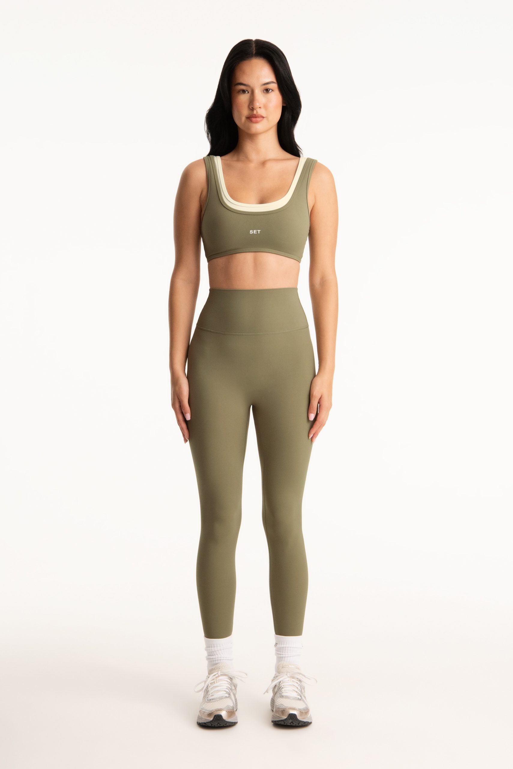 AIRLUXE BREATHE PARKE HIGH-RISE LEGGINGS - BEACHGRASS - Image 3