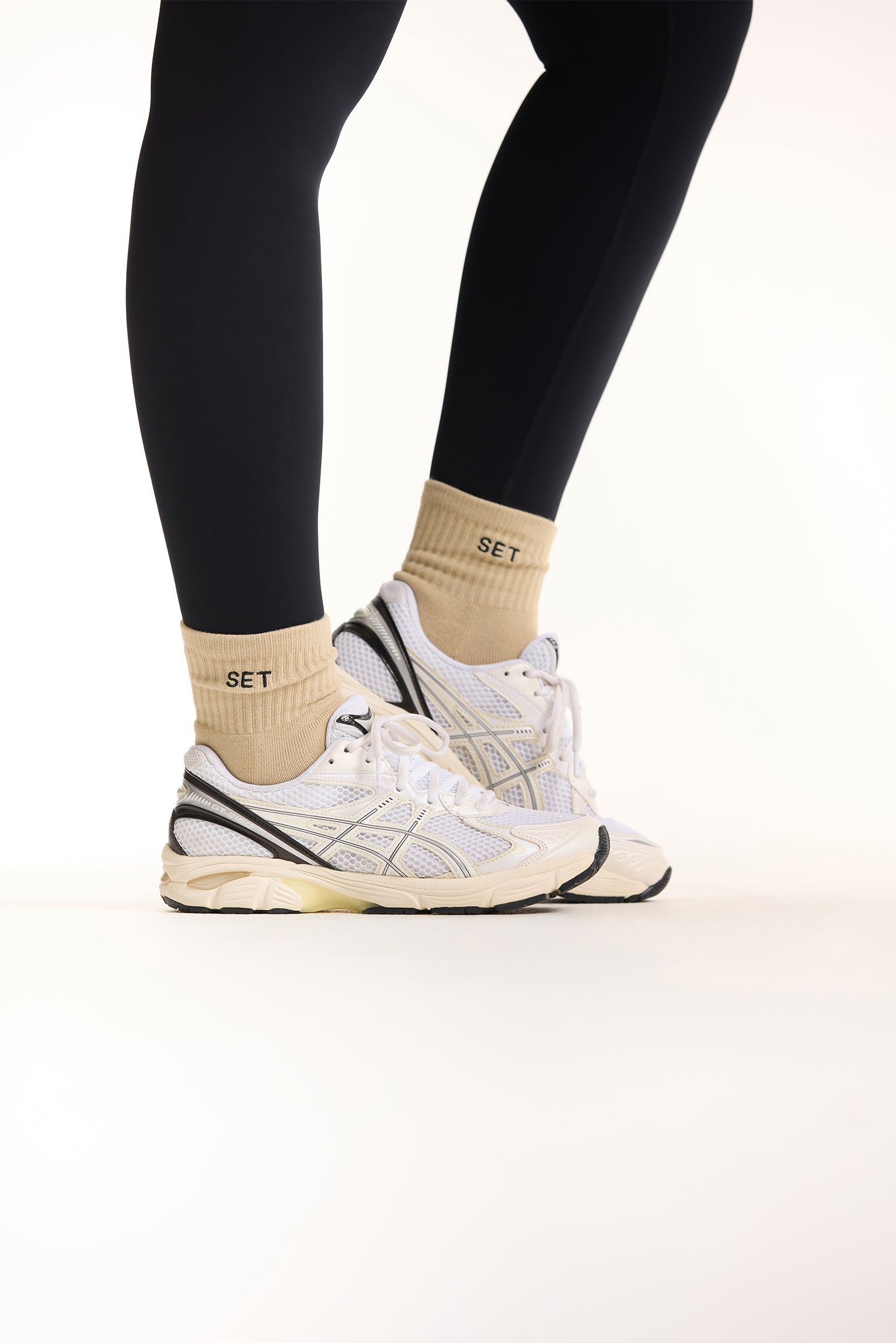 SET SHORTY SOCKS - SANDBAR/ONYX - Image 2