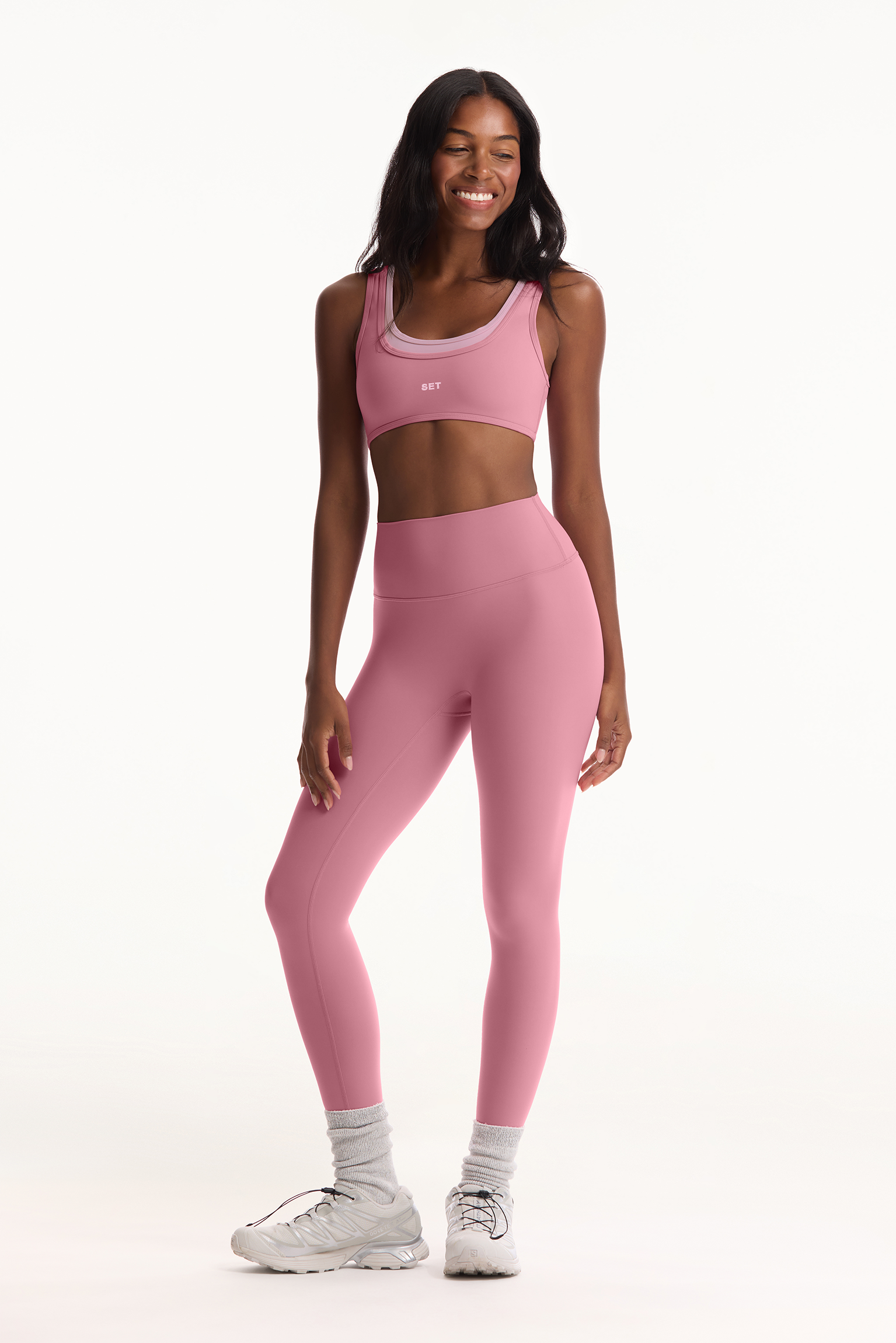 AIRLUXE BREATHE HIGH-RISE LEGGINGS - GLOSSY - Image 2