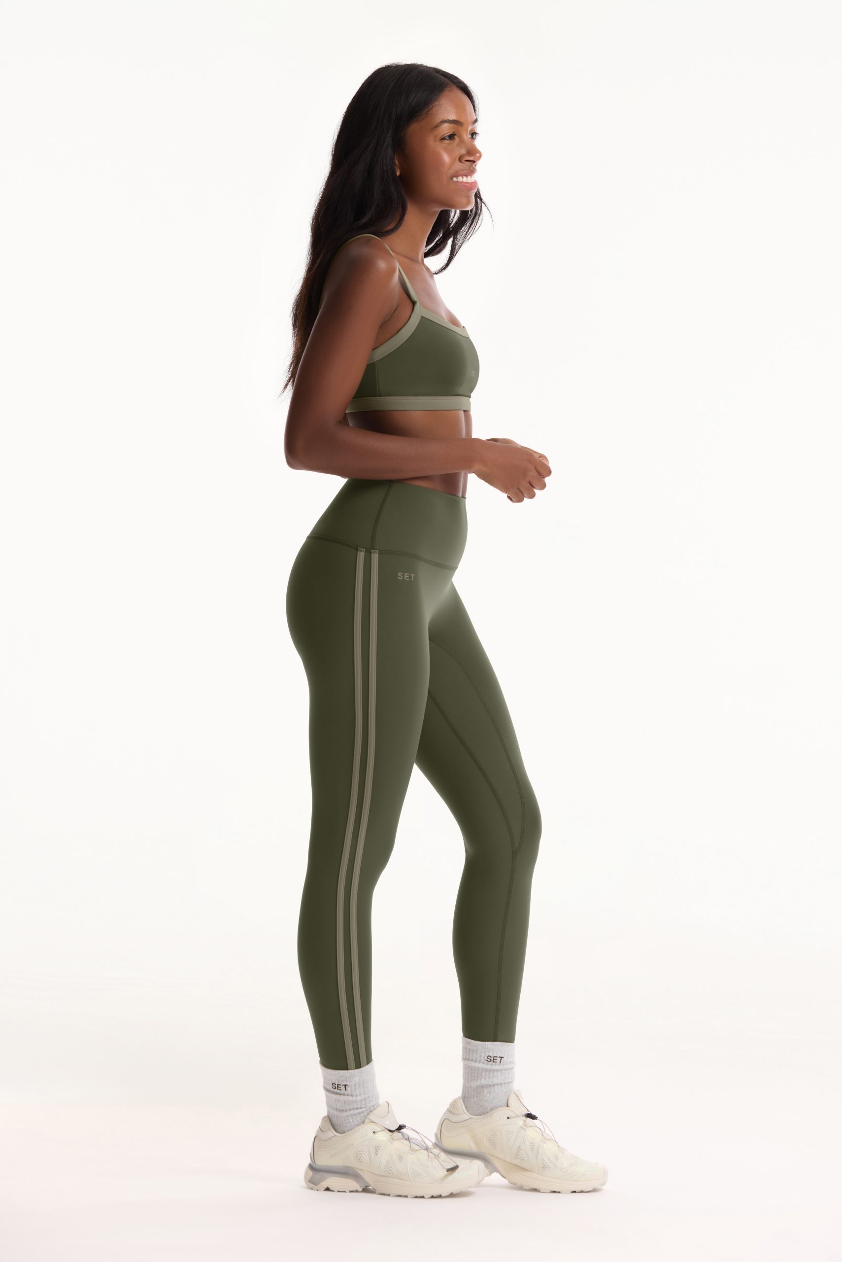 LUXFORM® LUX HIGH-RISE DUO STRIPE LEGGINGS - SURGE - Image 4