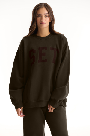 MIDWEIGHT SWEATS STAPLE SET CREWNECK - MAVERICK
