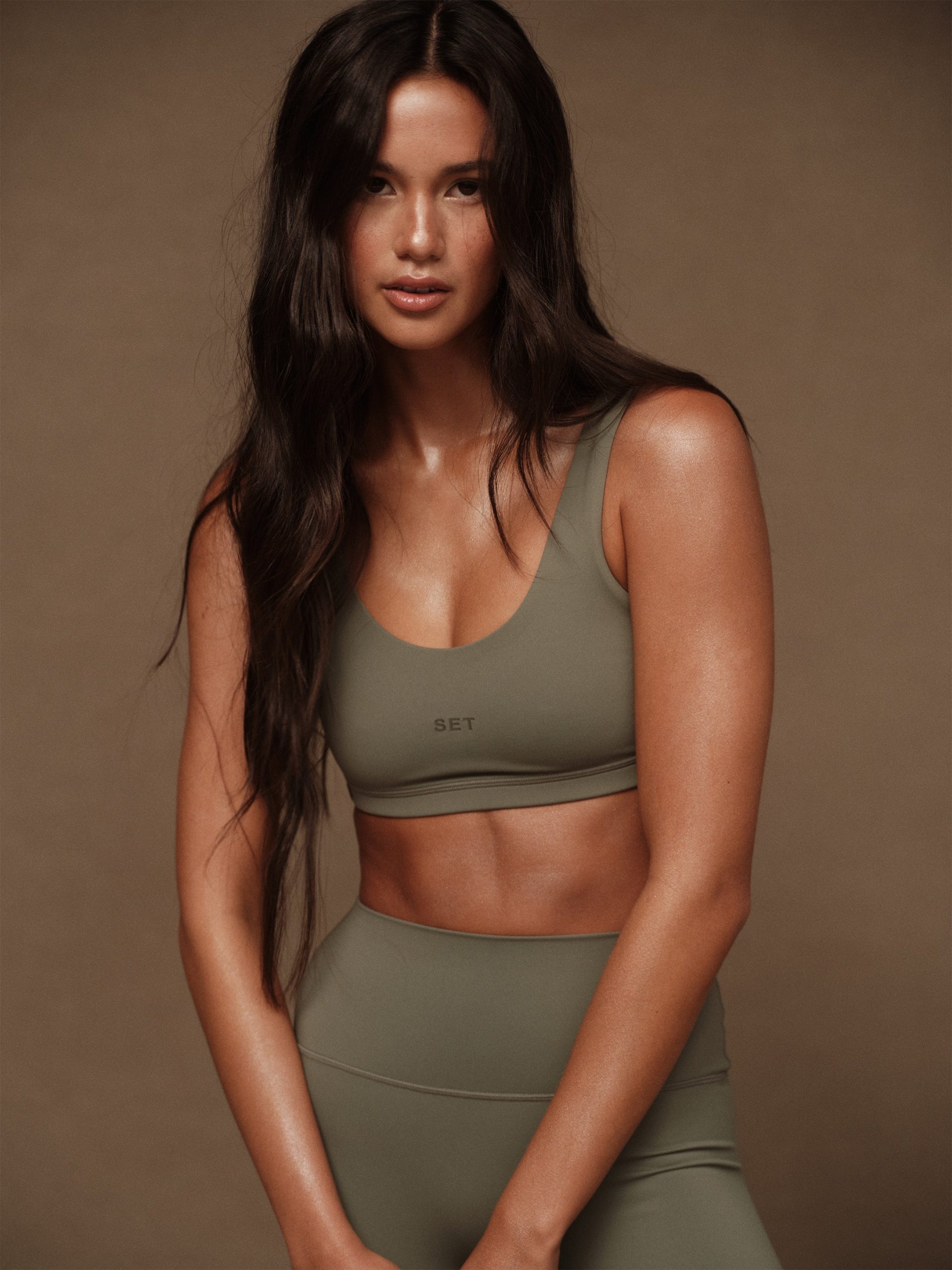 SPORTBODY® SPORTY DUO LIFT BRA - KELP - Image 2