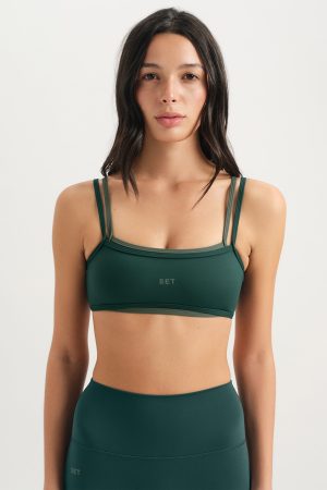SPORTBODY® SPORTY STRAP BRA - NOCTURNAL