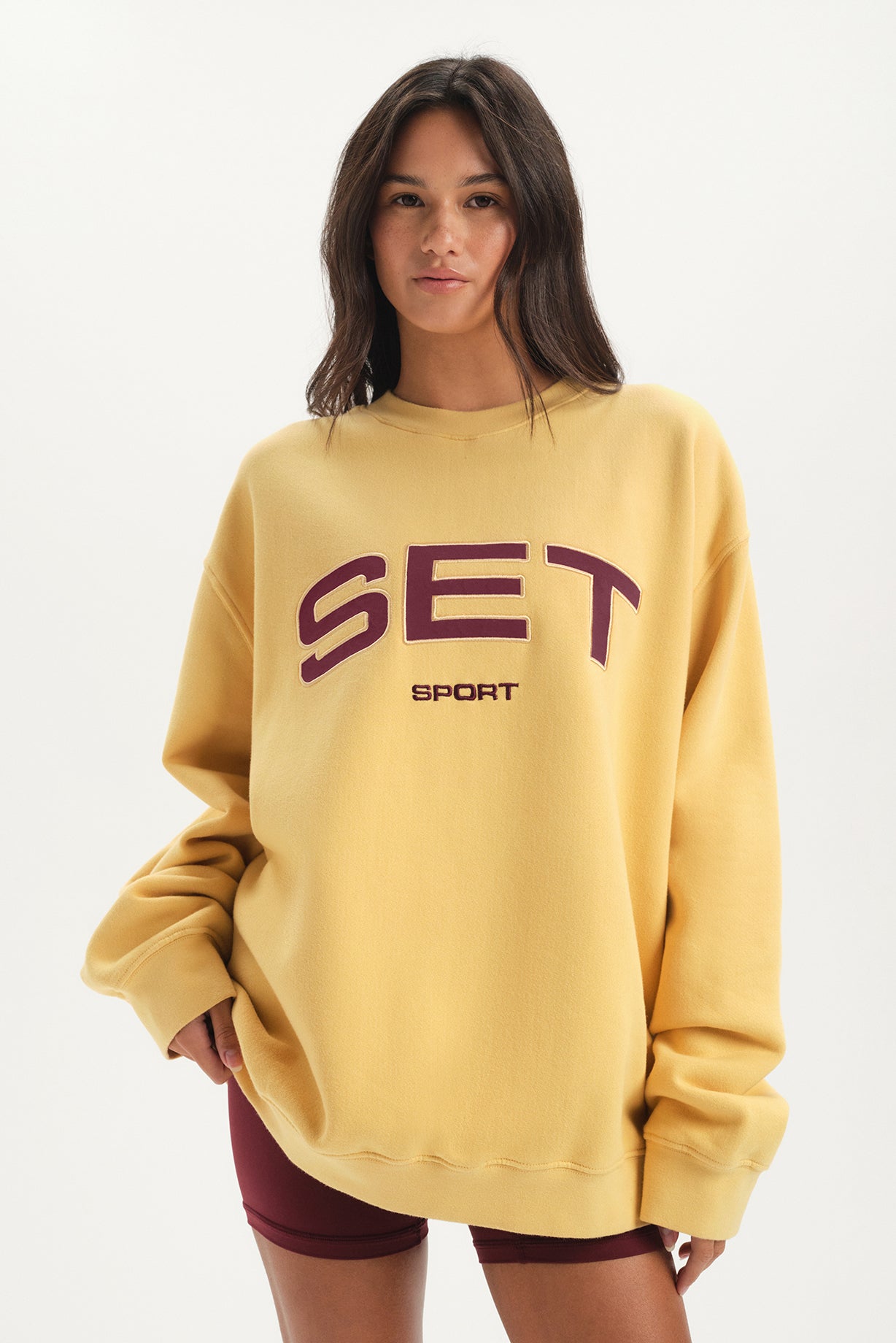 MIDWEIGHT SWEATS STAPLE SET CREWNECK - SAHARA