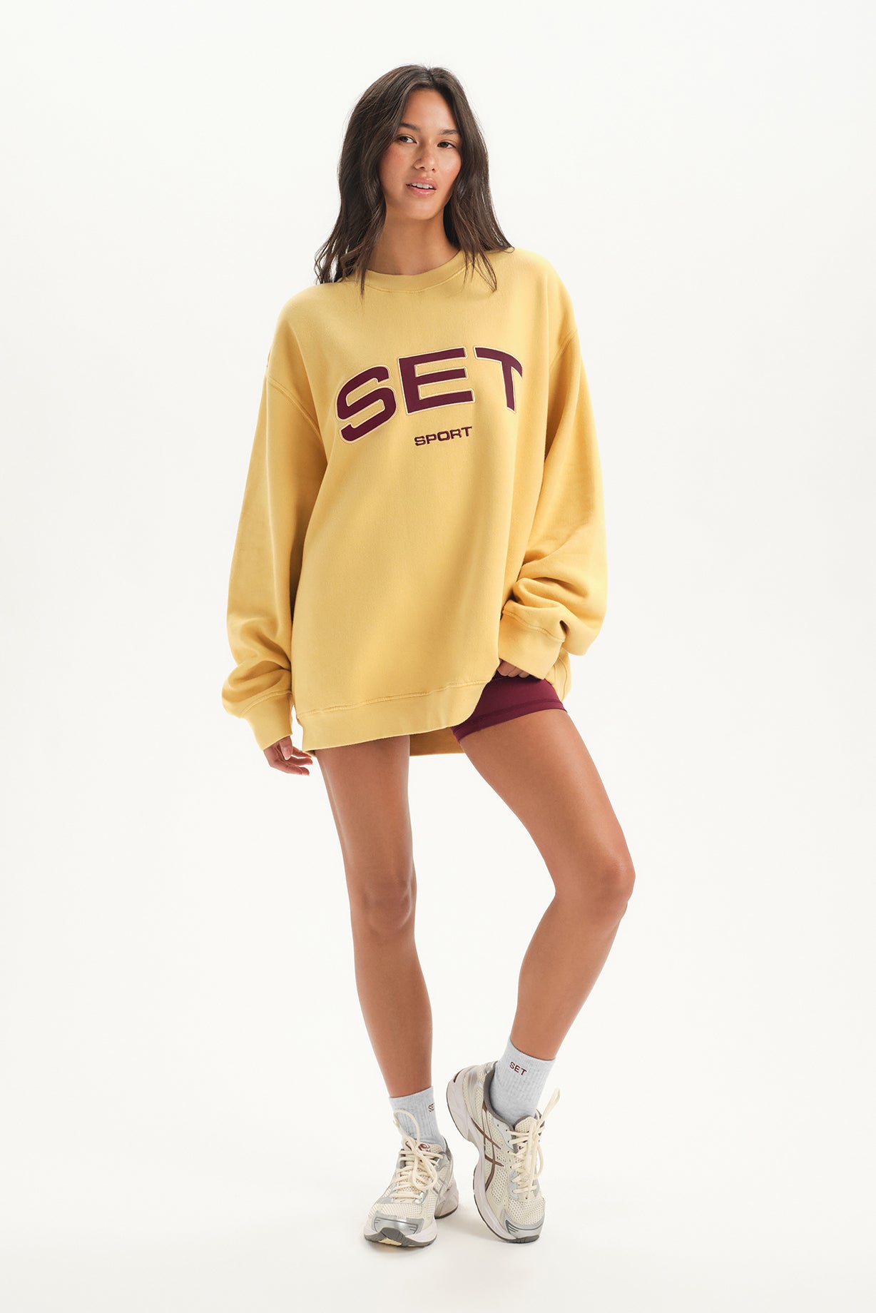 MIDWEIGHT SWEATS STAPLE SET CREWNECK - SAHARA - Image 3
