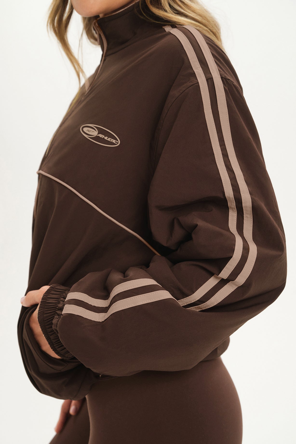 NYLON/MICRO FLEECE OUTDOORSY REVERSIBLE ZIP UP - ZION - Image 7