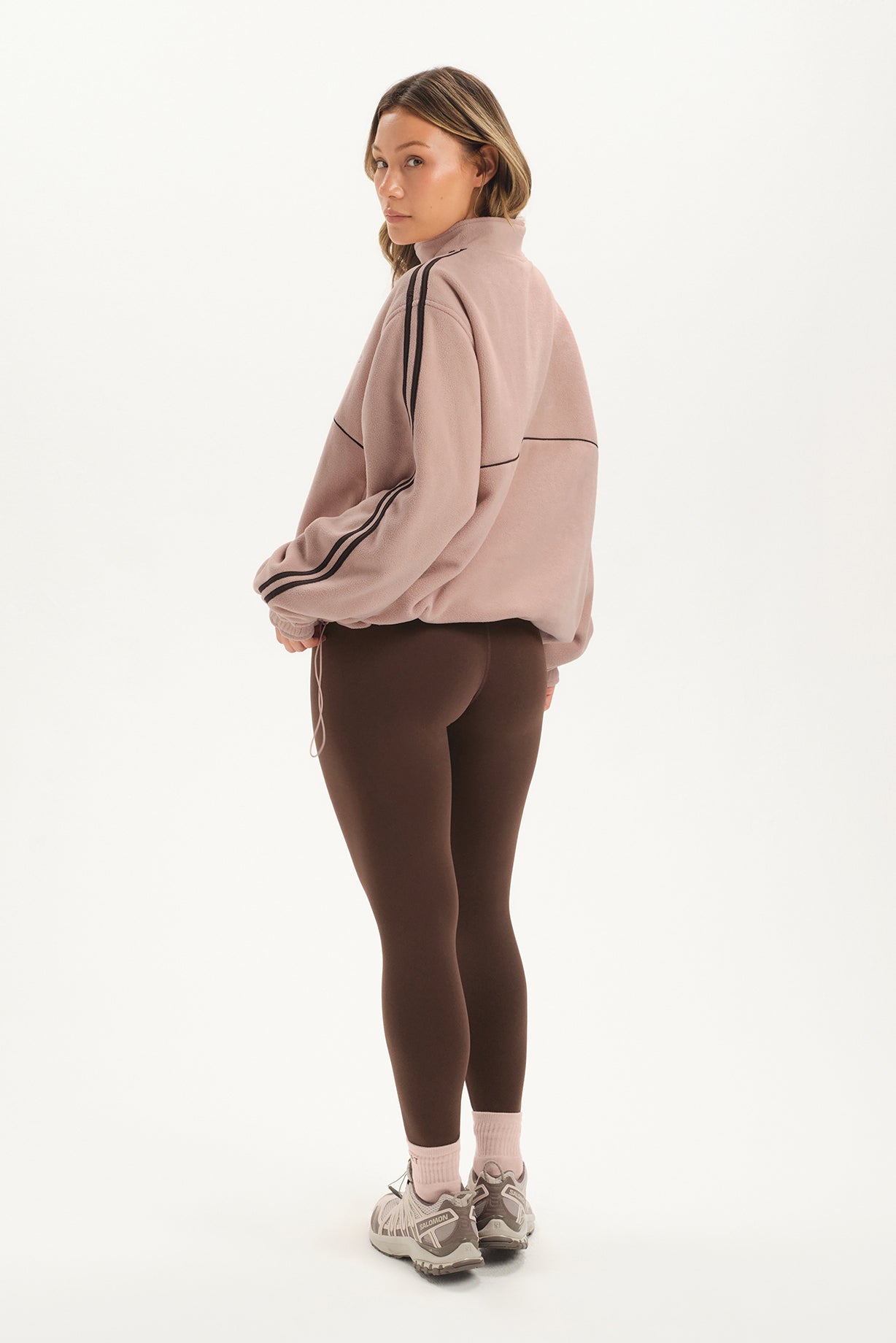 NYLON/MICRO FLEECE OUTDOORSY REVERSIBLE ZIP UP - ZION - Image 6