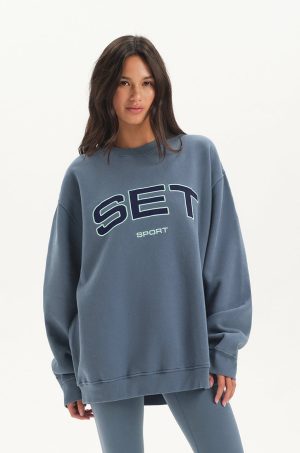 MIDWEIGHT SWEATS STAPLE SET CREWNECK - ZUMA