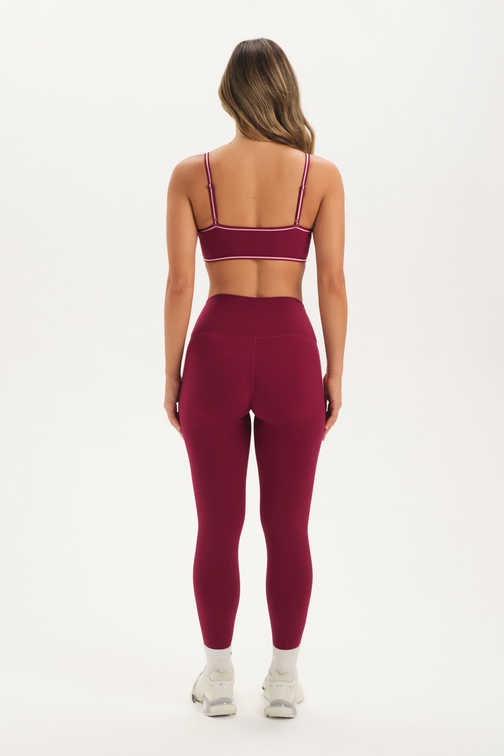 SPORTBODY® SPORTY STITCH BRA - ROSA - Image 4