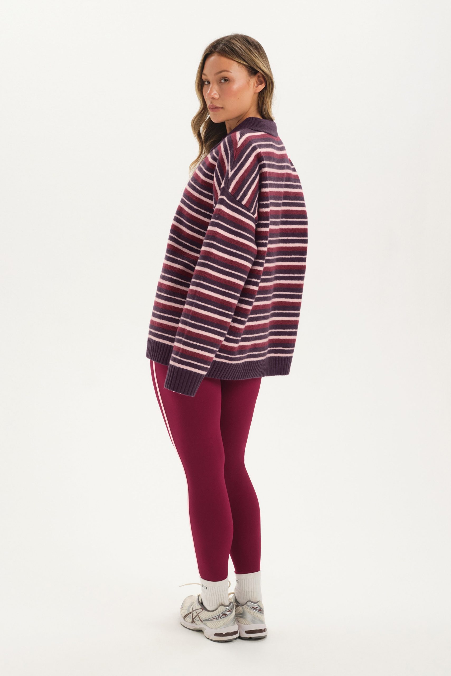 STUDIO KNIT STUDIO KNIT ALEX POLO - POPPY - Image 4