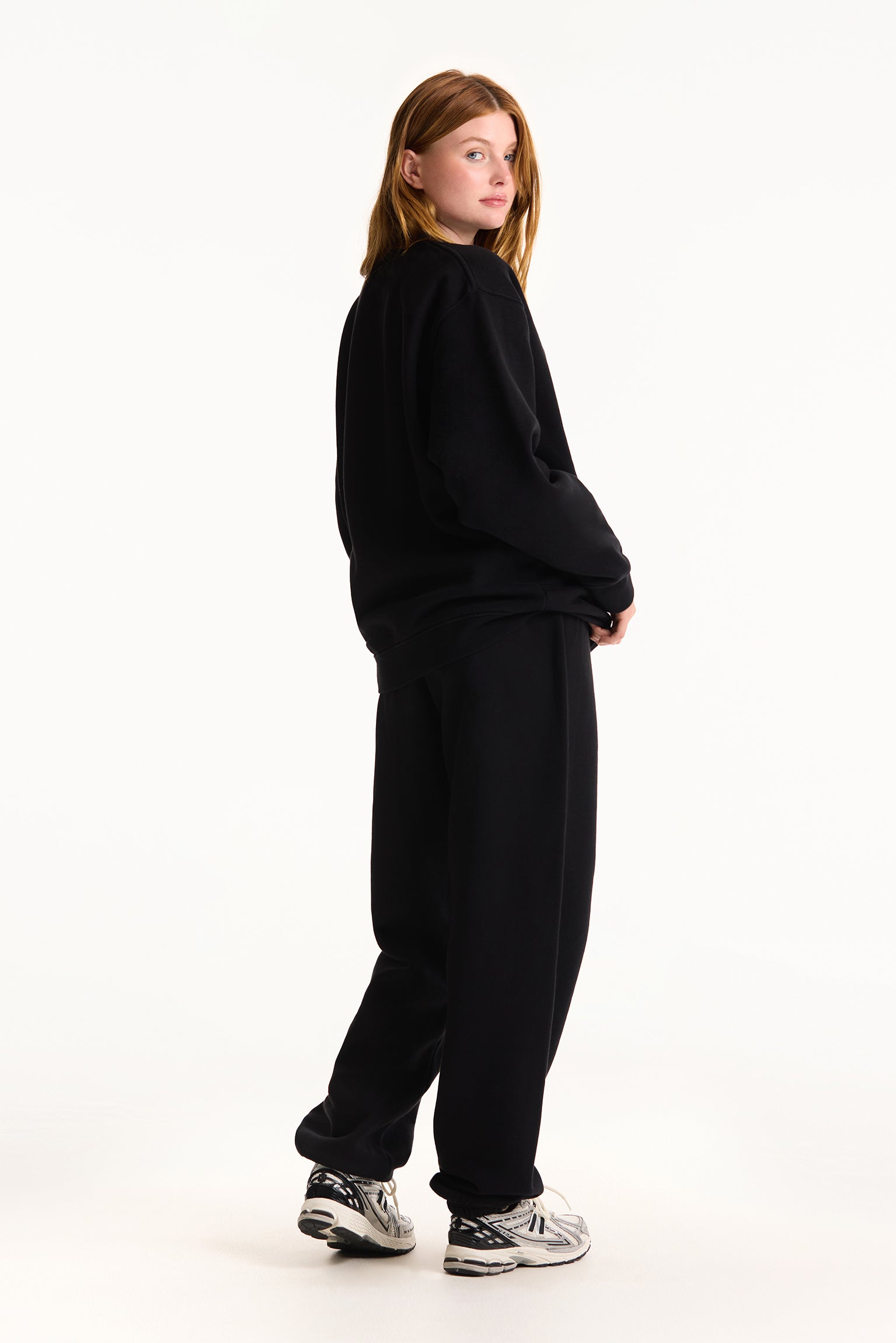 MIDWEIGHT SWEATS STAPLE OLD SCHOOL SWEATPANTS - MARLIN - Image 3