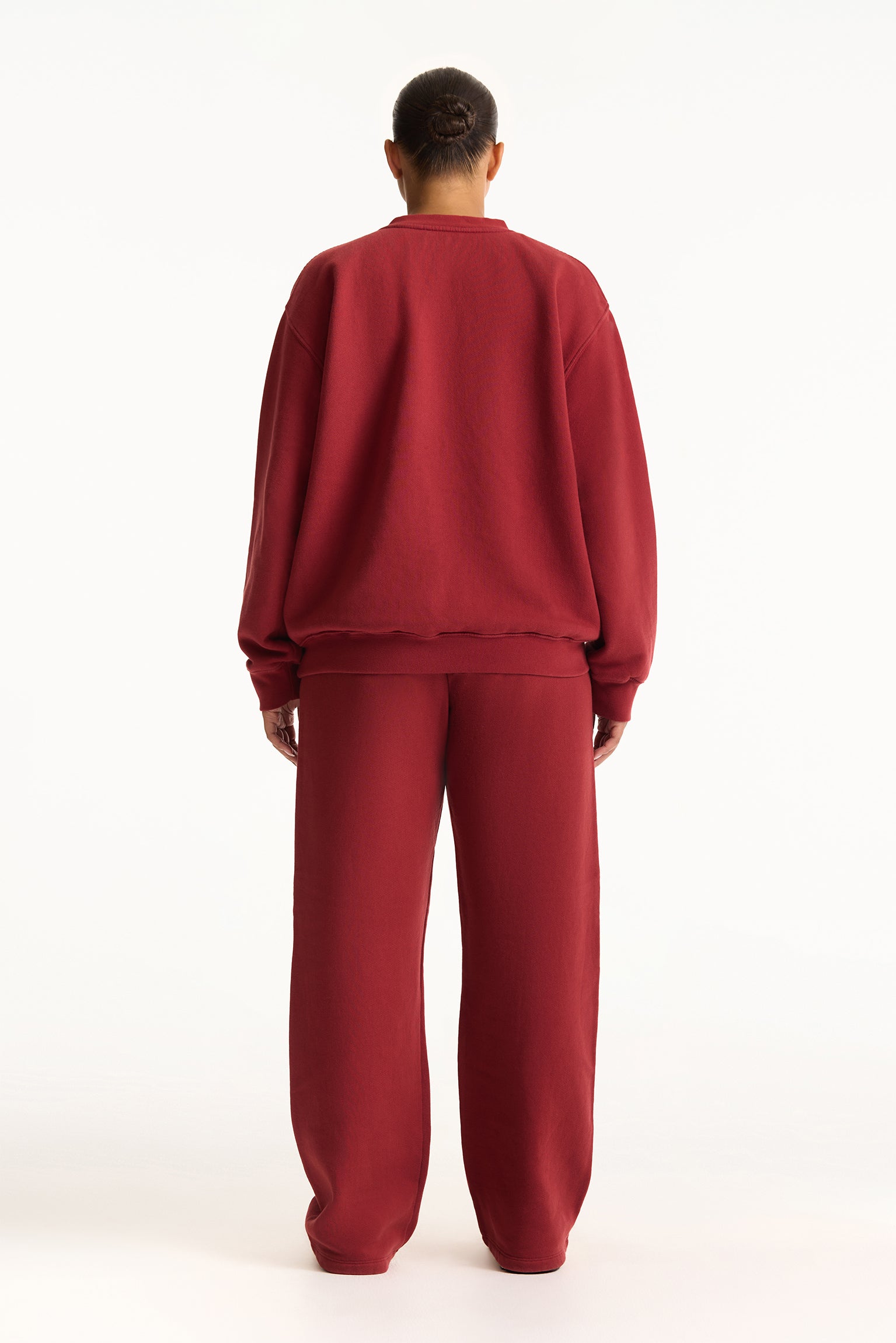 MIDWEIGHT SWEATS STAPLE STRAIGHT LEG SWEATPANTS - SNAPPER - Image 3