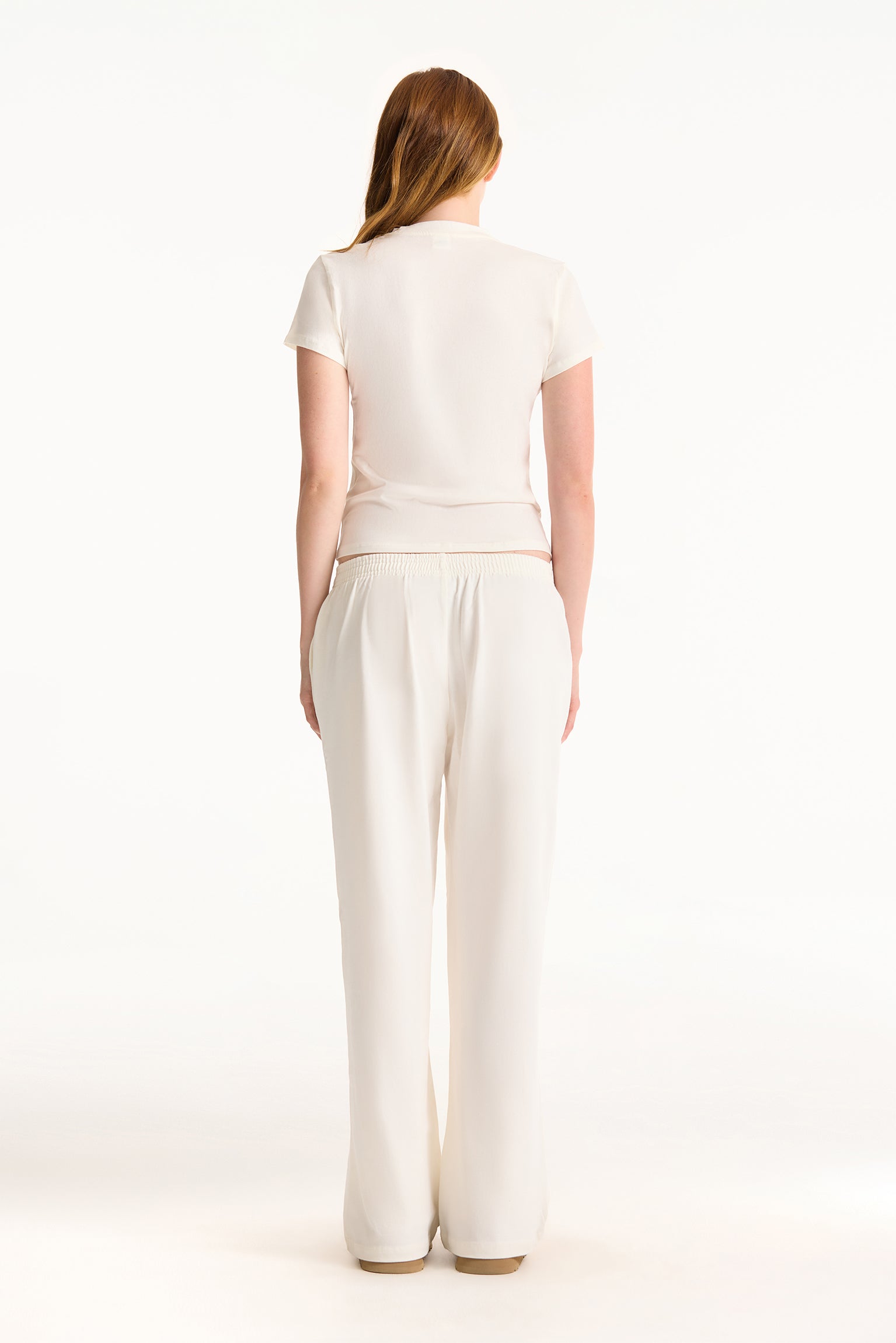 CLASSIC COTTON DAILY STAPLE TEE - BLANC - Image 3