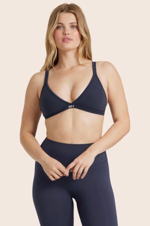 AIRLUXE BREATHE TRIANGLE BRA - SPADES