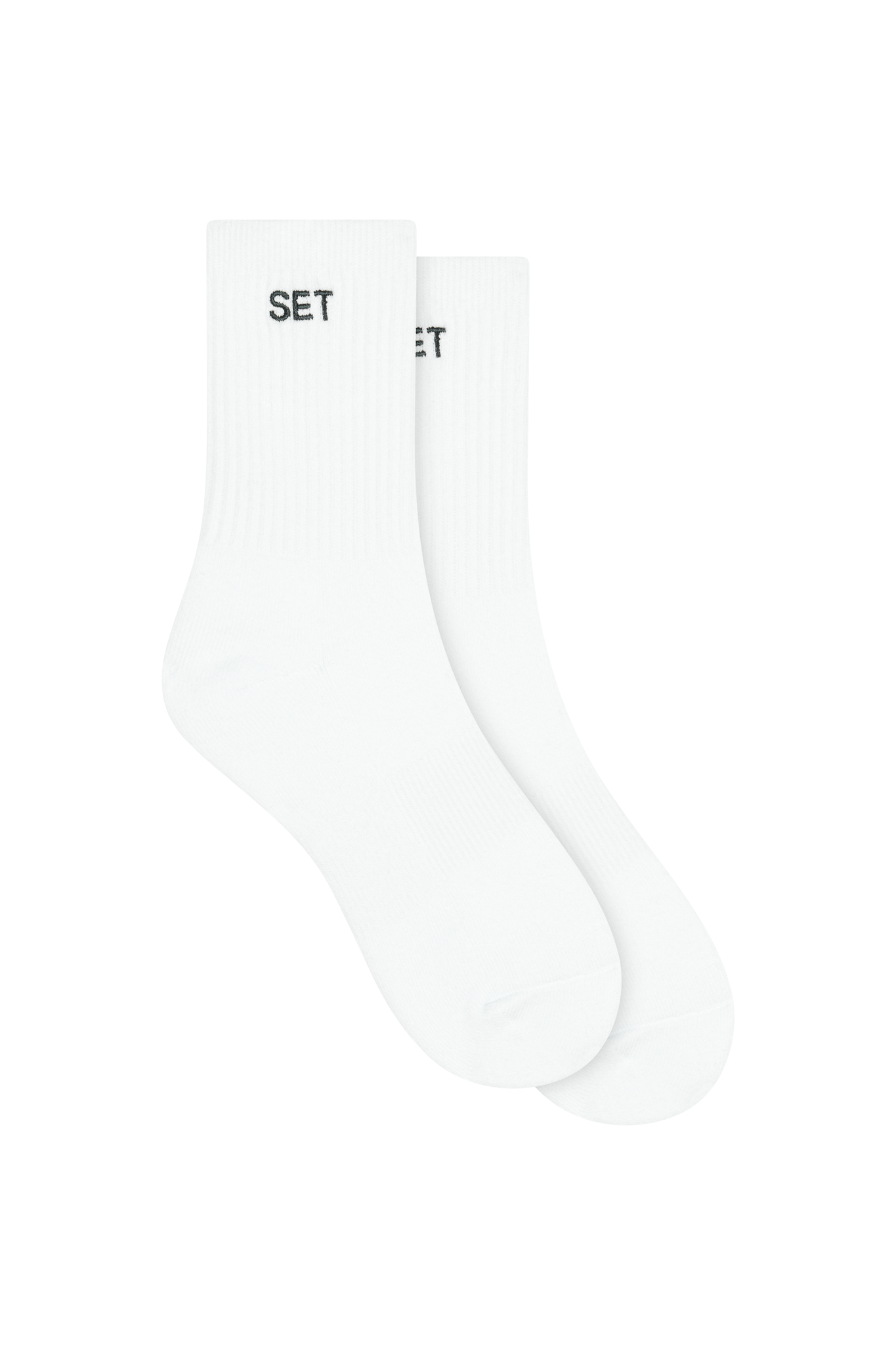 SET SOCKS - WHITE/EVERWOOD